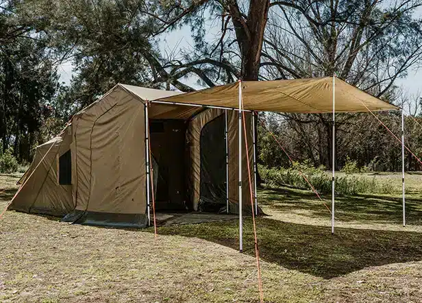 Oztent RV-3 Plus 30 Second Tent | Oztent South Africa | 30 Second Canvas Tents Oztent RV-3 Plus 30 Second Tent