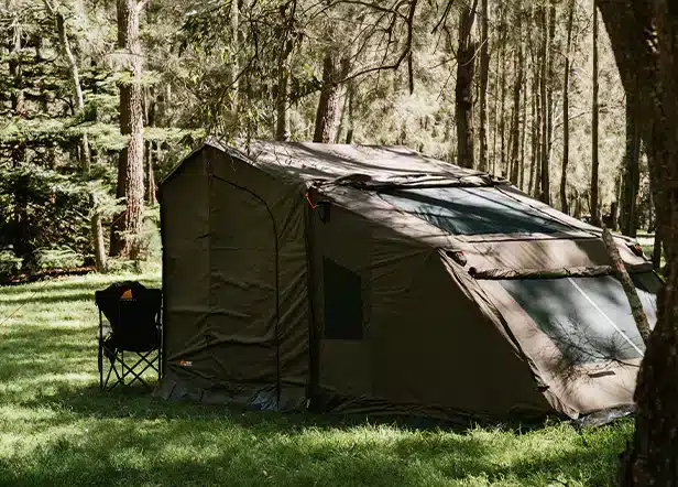 Oztent RV-3 Plus 30 Second Tent | Oztent South Africa | 30 Second Canvas Tents Oztent RV-3 Plus 30 Second Tent
