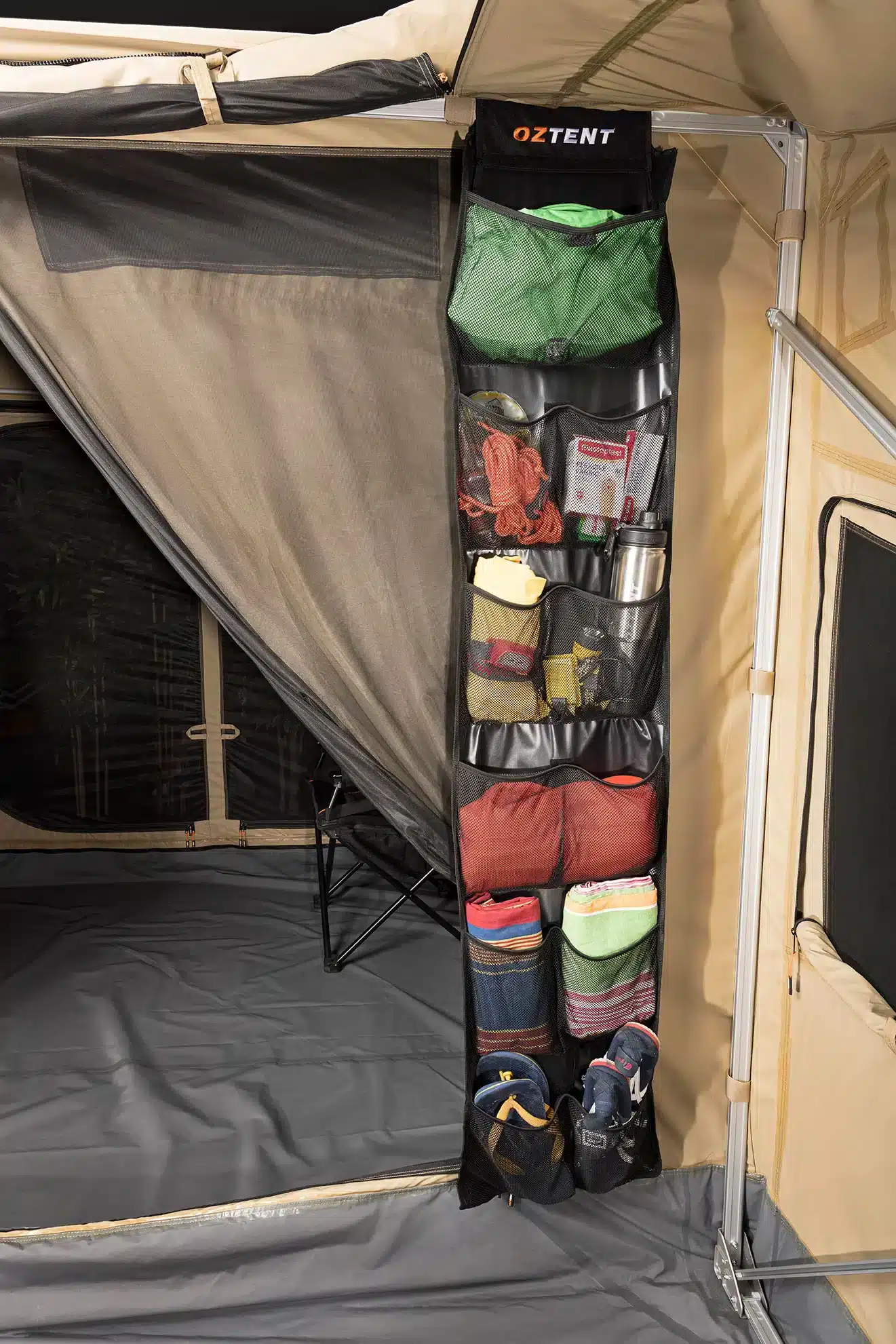 Oztent Hanging Storage Pockets | Oztent South Africa | 30 Second Canvas Tents Oztent Hanging Storage Pockets