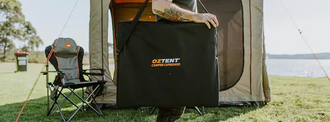Oztent Single Camper Cupboard | Oztent South Africa | 30 Second Canvas Tents Oztent Single Camper Cupboard