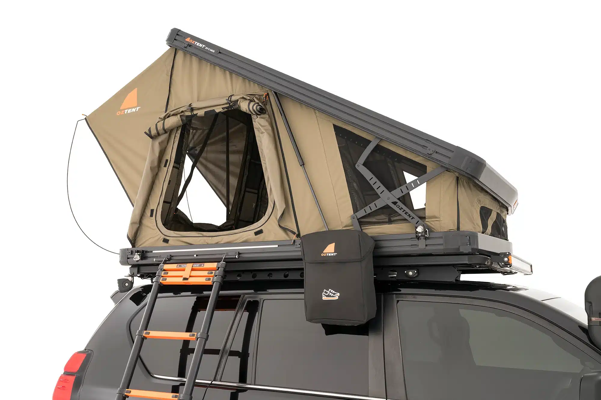 Apex RT-C-1400 Clamshell Roof Top Tent | Oztent South Africa | 30 Second Canvas Tents Apex RT-C-1400 Clamshell Roof Top Tent